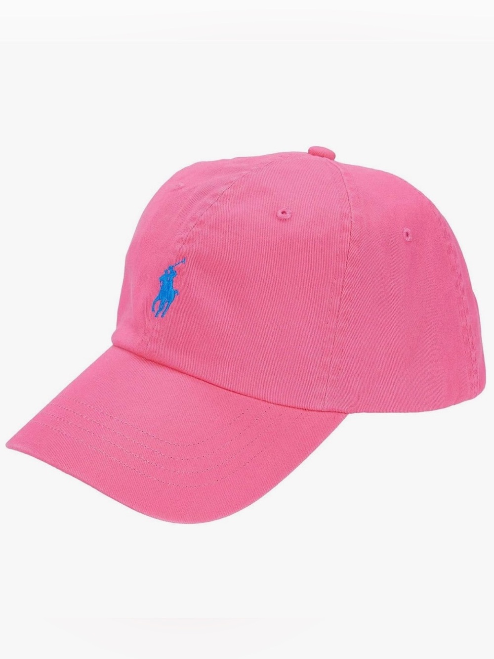 Ralph Lauren Mens Polo Sports Pony Logo Hat Cap (One Size, Pink)